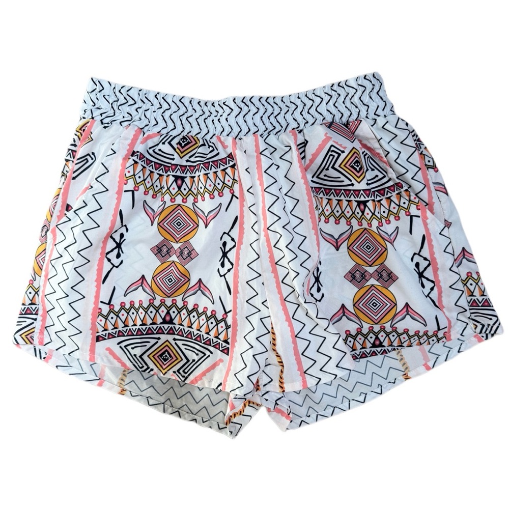 Pattern women’s shorts, funky, costume, festival, size medium